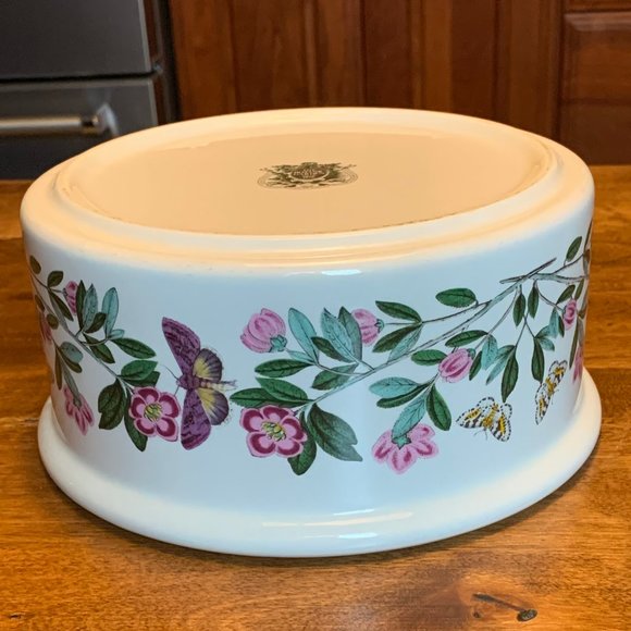 Vintage Portmeirion Botanic Garden Rhododendron Pattern Drum Bowl - Picture 7 of 9